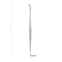 Separadores Senn-Miller, 17 cmpunta aguda