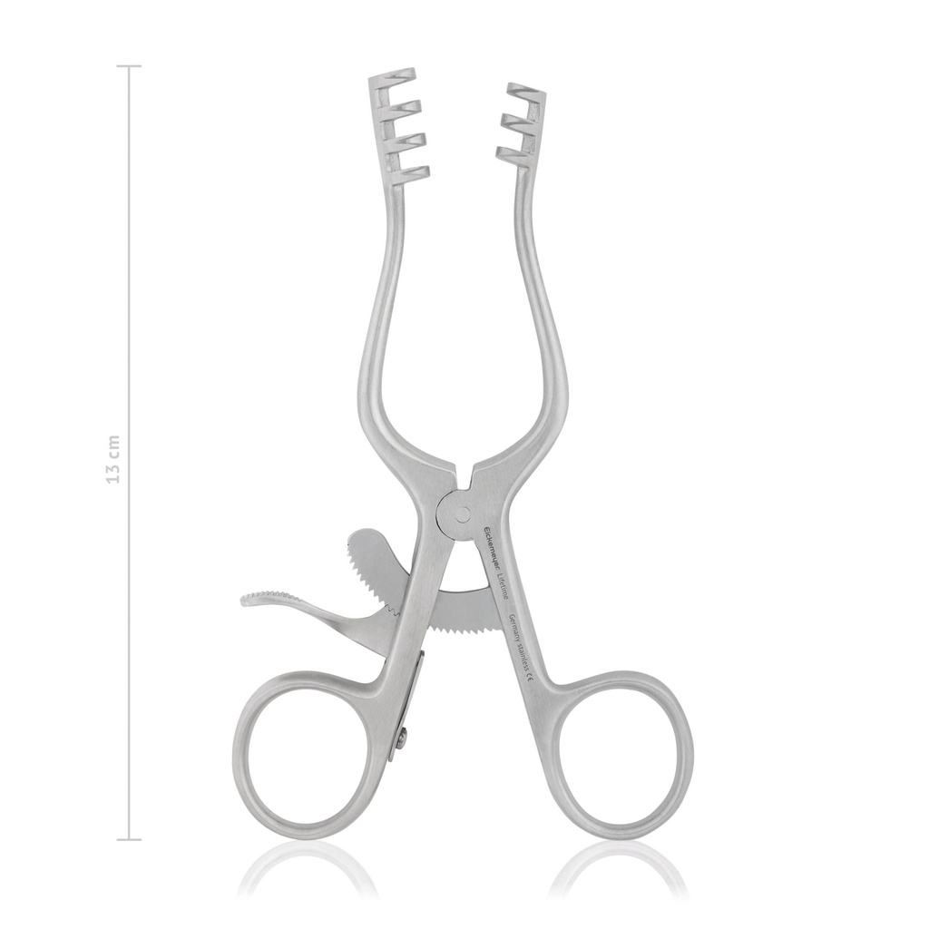 [161313] Retractor WEITLANER, shrarp, 13 cm
