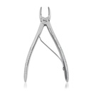 Pince dentaire, 11 cm, nouveau modèle, devant diamenté pour tenue optimale de la dent