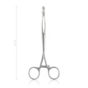 Tongue forceps COLLIN, 16.5 cm  