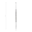 Spatule à cyclodialyse Castroviejo, double