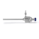 Vaina para trocar, interior Ø = 5,5 mm,L = 9,5 cm, válvula de chapaletaautomático, llave para insuflar aire