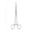 Hemostatic forceps SPENCER-WELLS, 20 cm, straight