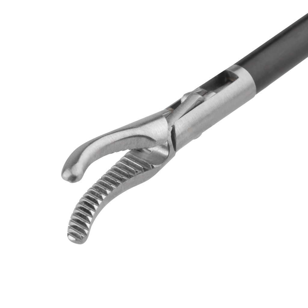 Pinza para coger Maryland, giratoria,conexión para la coagulación unipolar,Ø = 3 mm, L = 21 cm, mango PVC