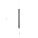 Raspador dental de doble punta para gatos