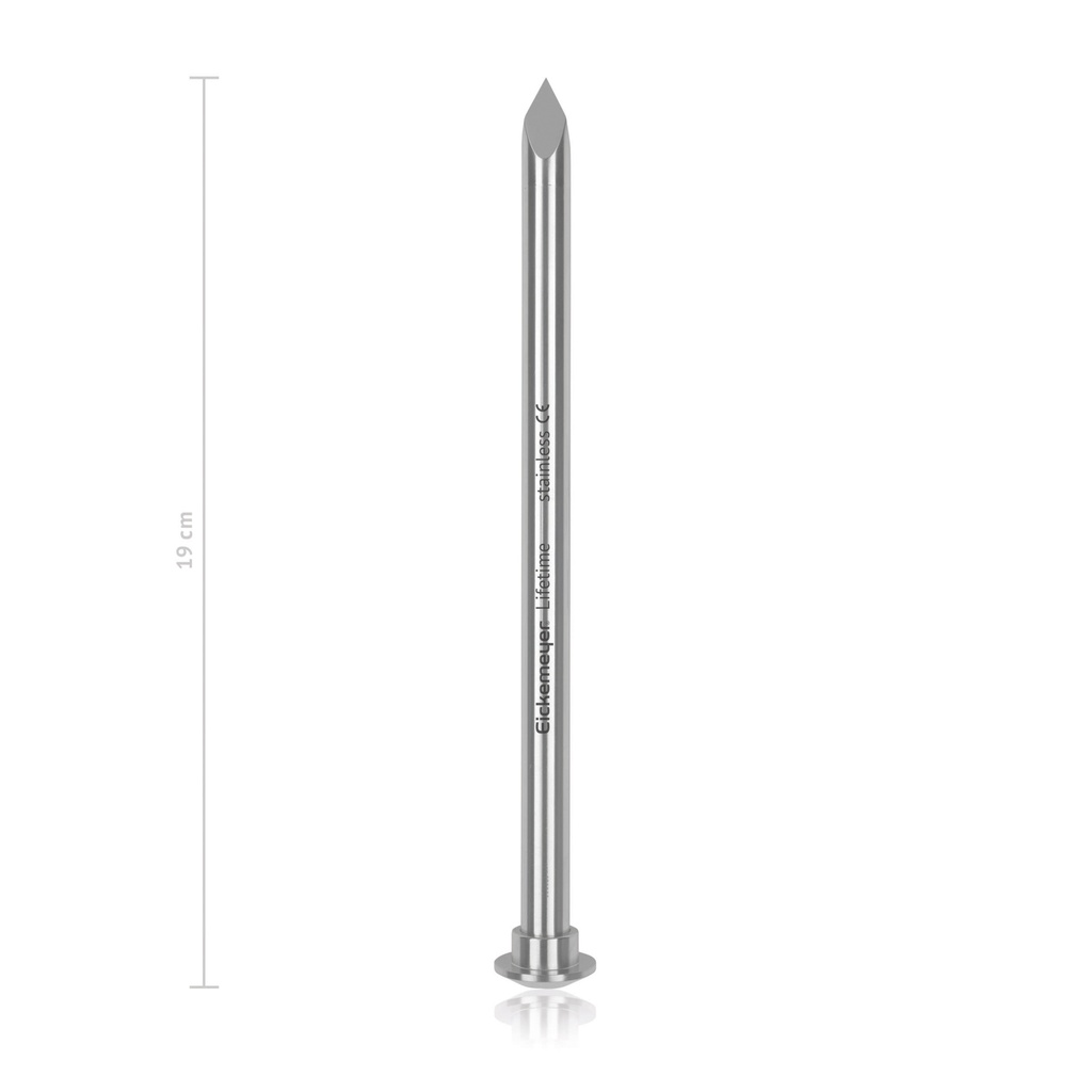 Trocar, punta triangular, cortante,Ø = 11 mm