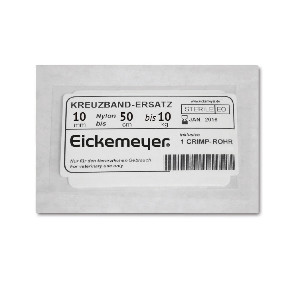 [19409501] Sistema de ligadura del ligamentocruzado craneal, Reemplazo del ligamentocruzado craneal incl. 1 tubo crimp 10 mm