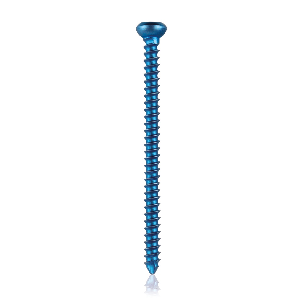 Corticalis csavar, Ø 2,4 mm, L = 34 mm, önmetsző, titán