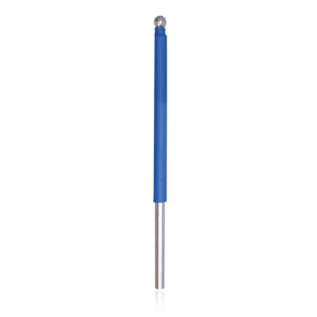 Elektrode til EickTron/Surtron. Kuglehoved, Ø: 3 mm, lige. Længde: 5 cm. 5 stk/pakke