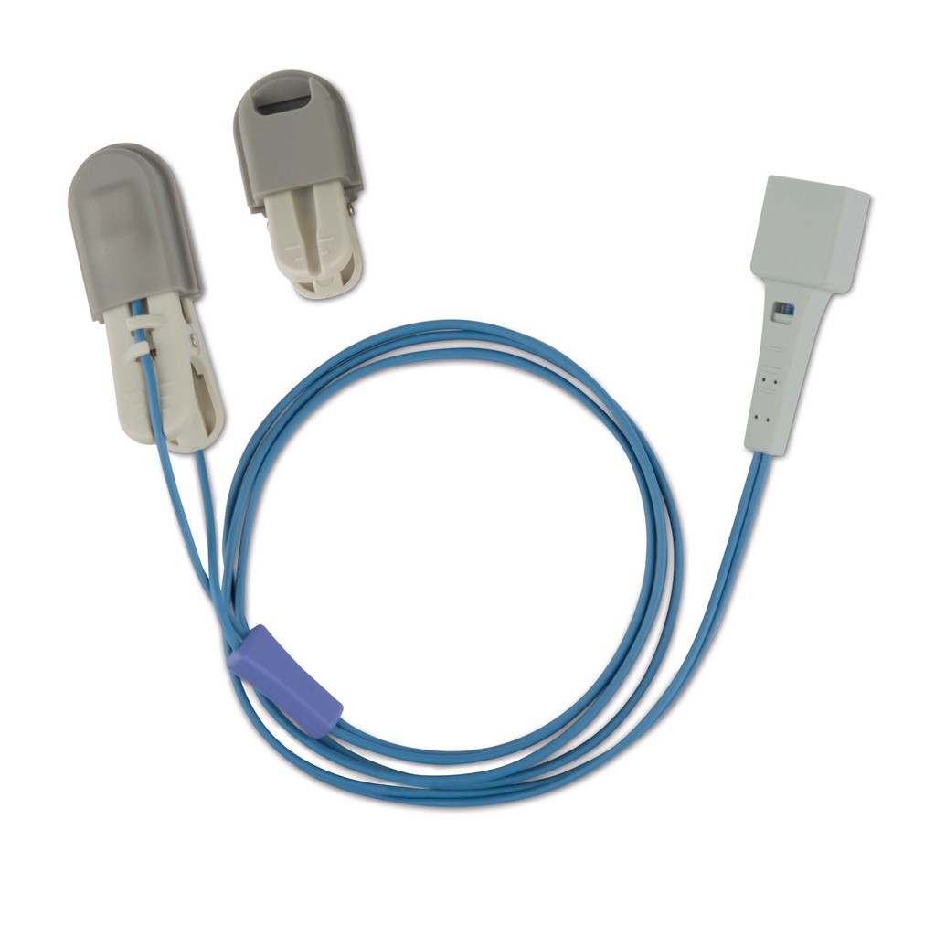 [E32186001] Sensor de pinza SpO2 para Lifevet PT  (321860) con clip pequeño y grande