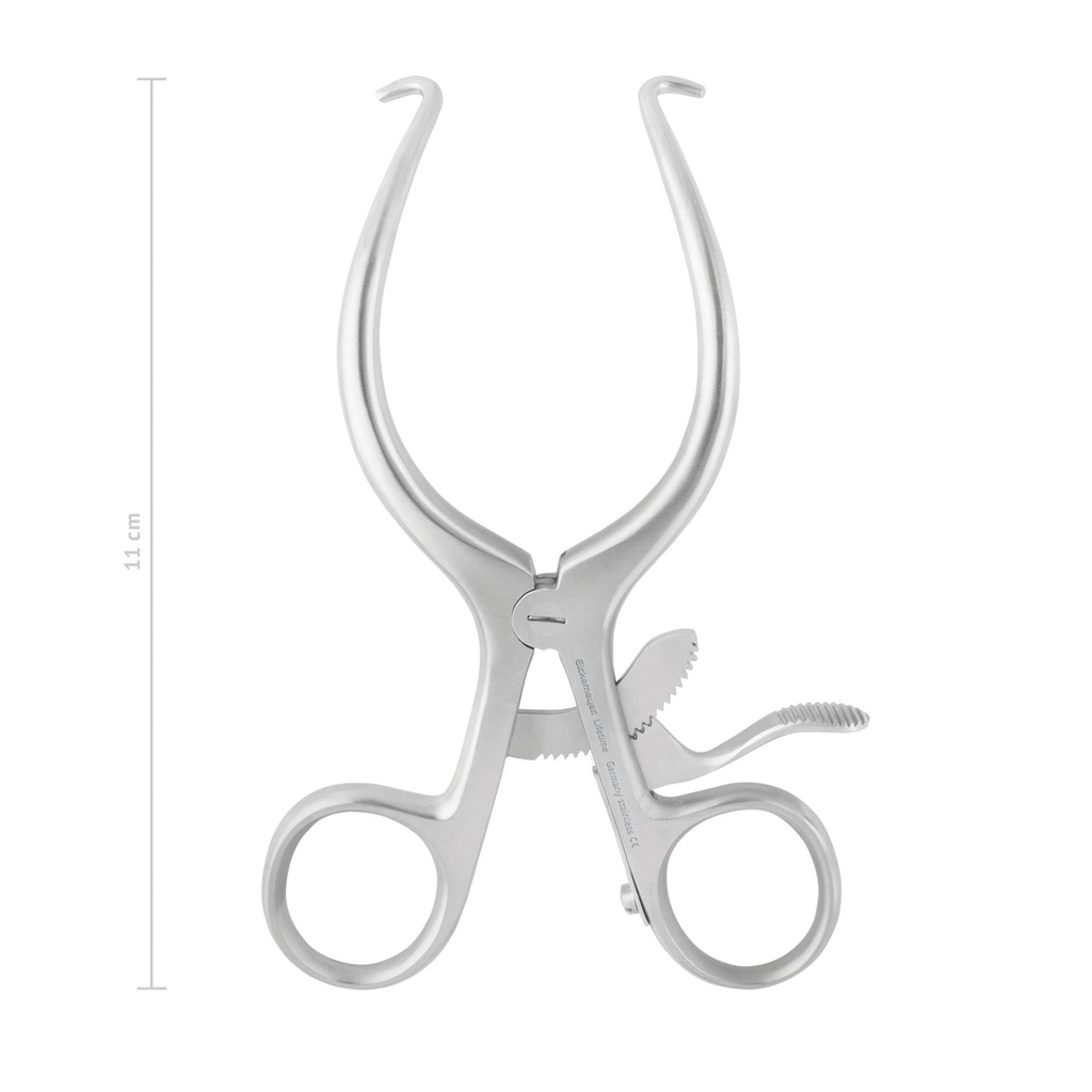[16161101] Retractor automático Gelpi, romo, 11 cm