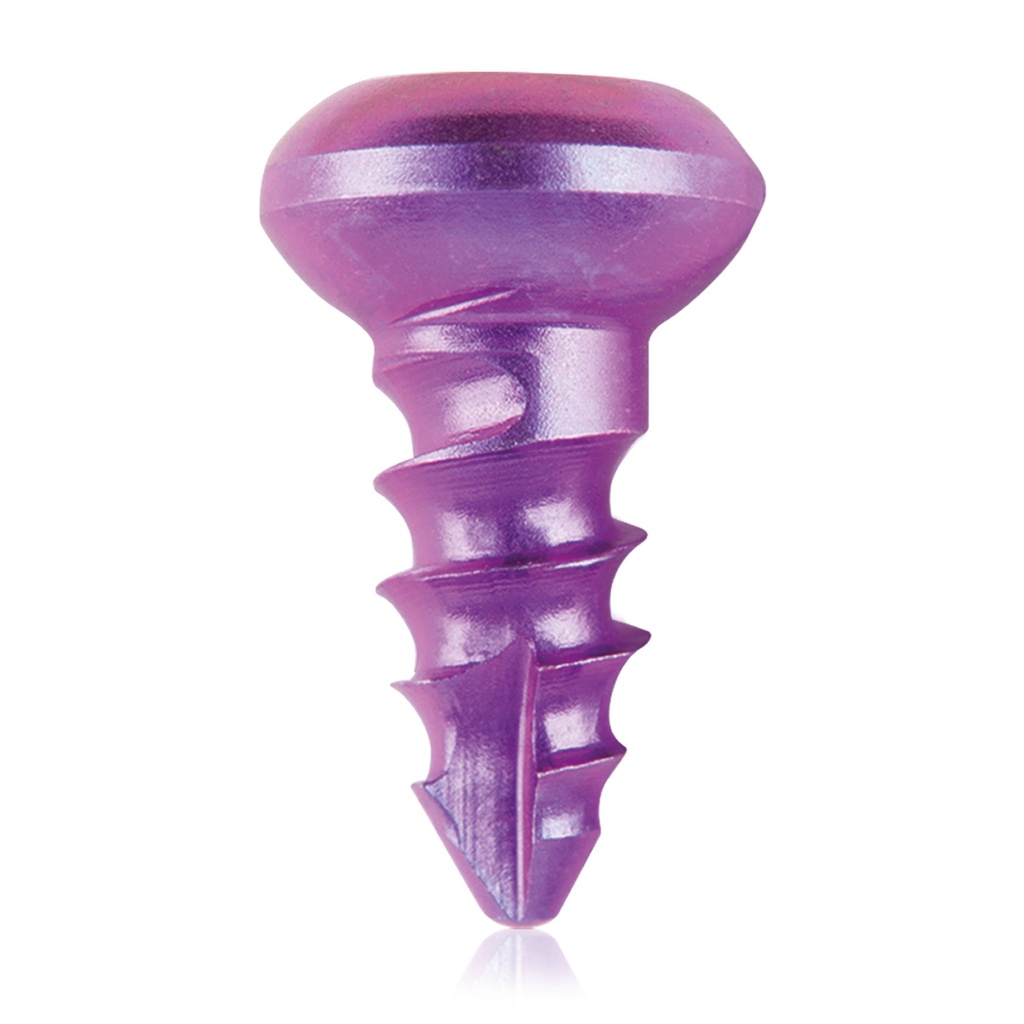 Tornillos corticales autorroscantesØ 2,7 mm (titanio), L = 6 mmLonguer totale: 8 mm