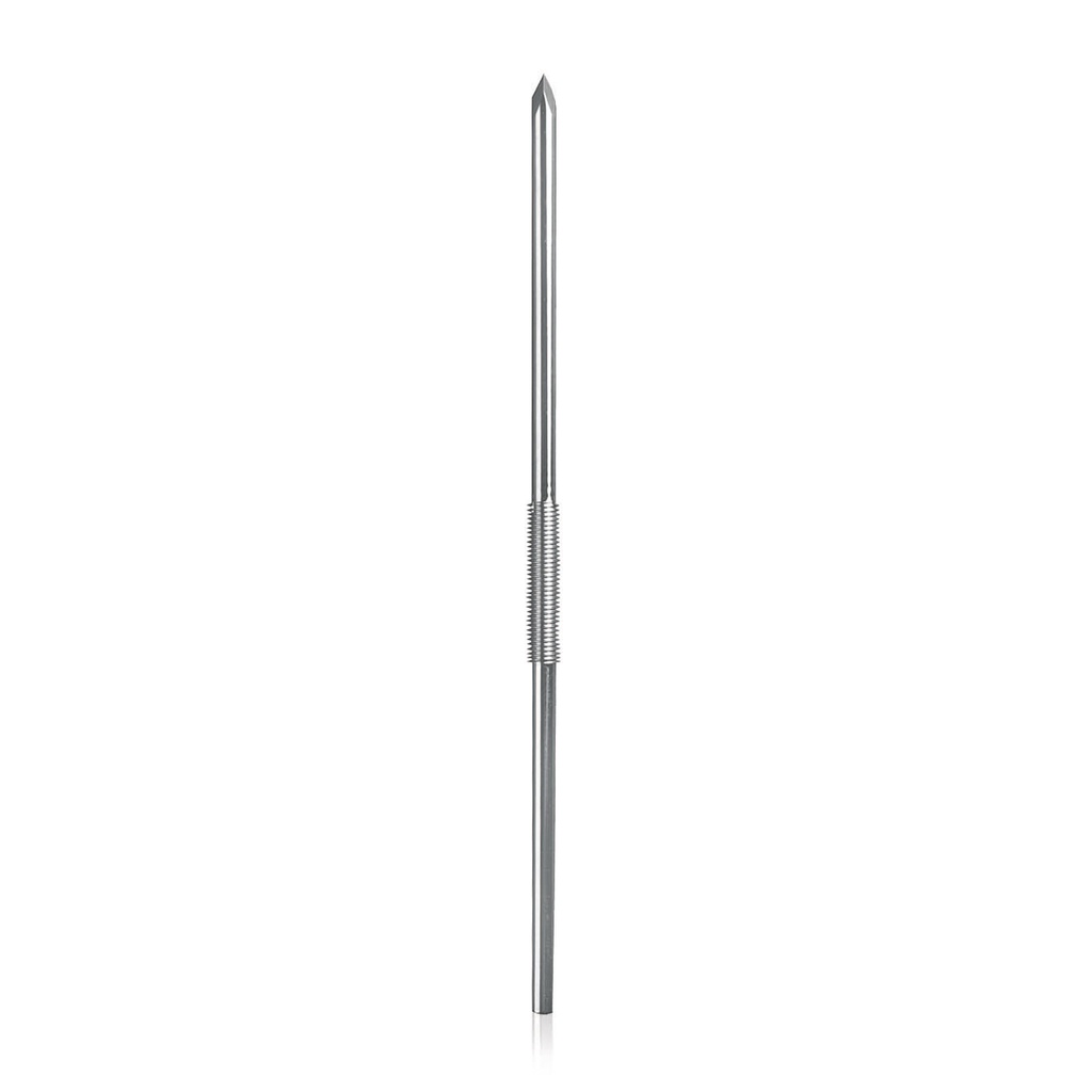 [180584] Broches de Kirschner, D= 1,2 mm, filet central, longueur 10 cm