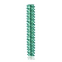 Titán interferenciacsavar, Ø5,0 x 30 mm, kanülált, kanül Ø2,9 mm, zöld színű, HEX 2,5