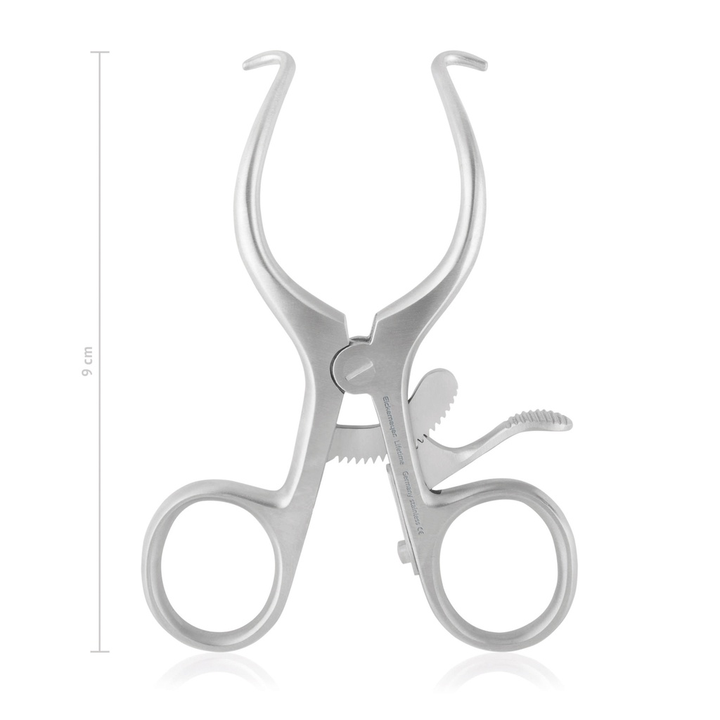 [16160901] Retractor automático Gelpi, romo, 9 cm