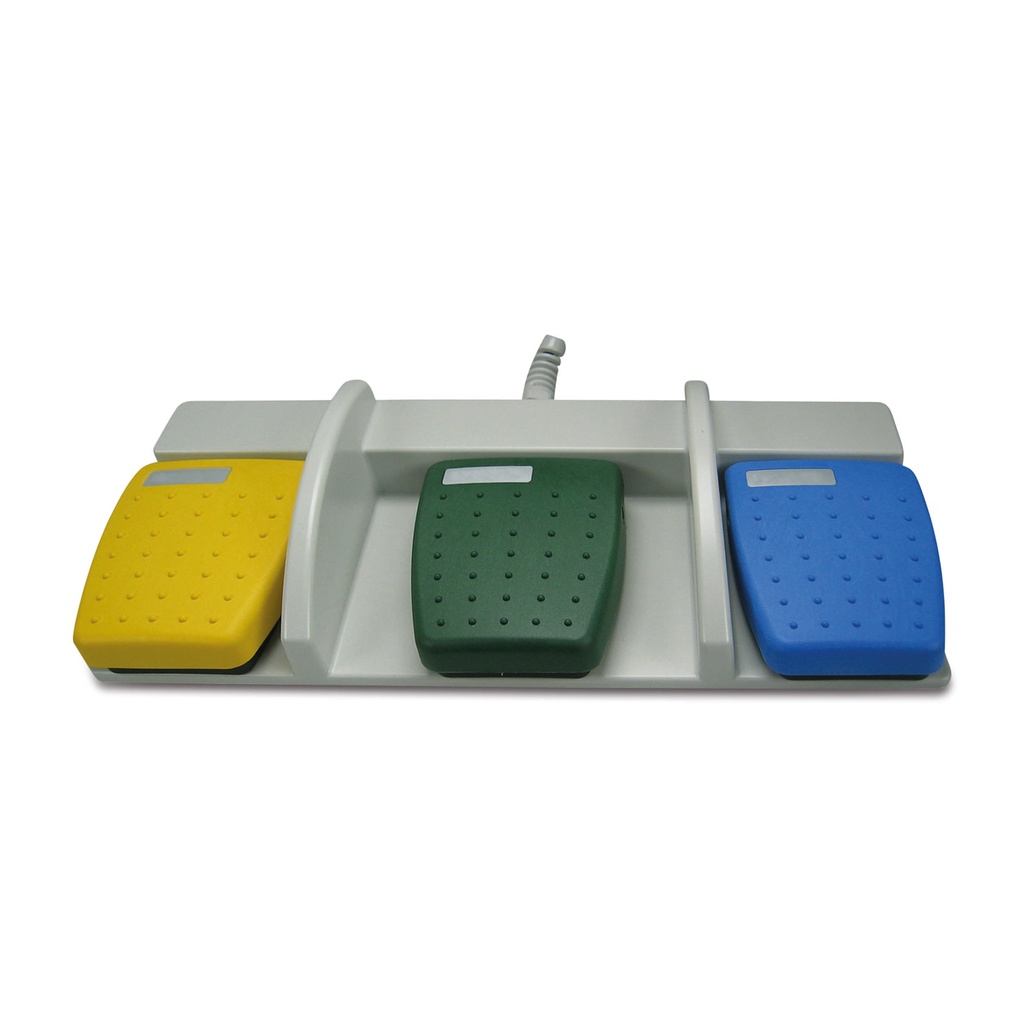 Interruptor de pedal USB 3x,modelo pesado