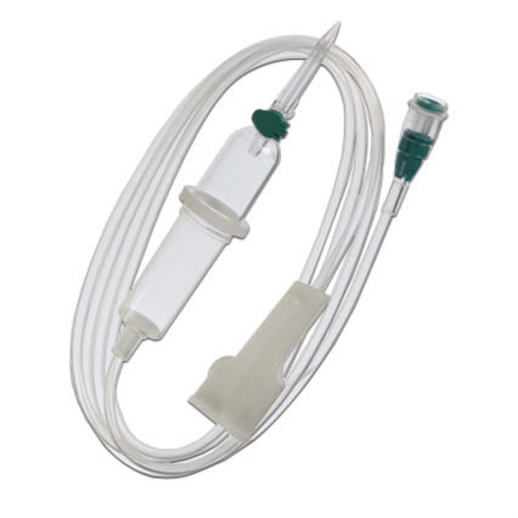 [40210003] Equipo de infusión Intrafix Primeline, caja de 100 piezas, L = 180 cm, conector Spin-Lock, estéril