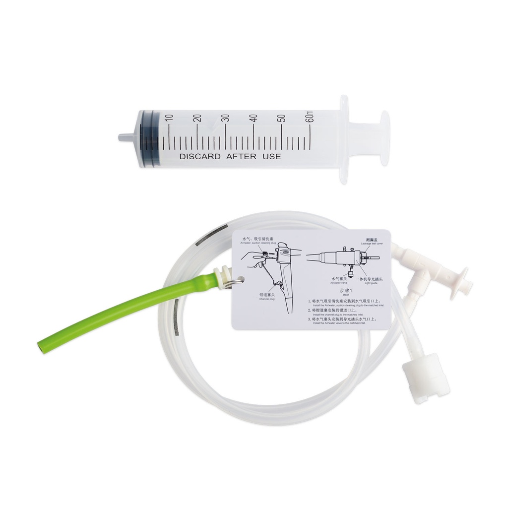 Kit de nettoyage, seringue et tuyaux de nettoyage