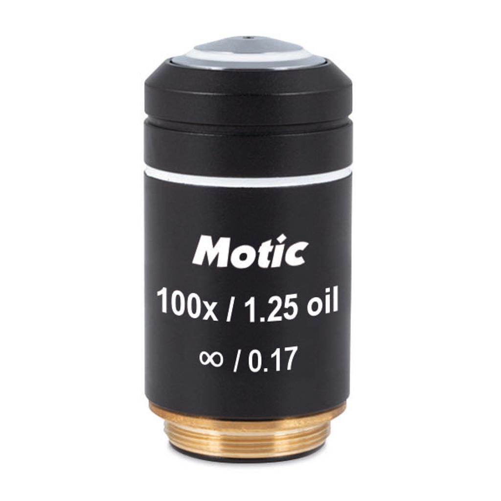 [E71000502] Objetivo EC PL 100x para LED Motic DMBA 210