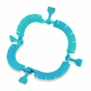 Retractor de anillo desechable, 14,4 x 14,4 cm, envasado estéril