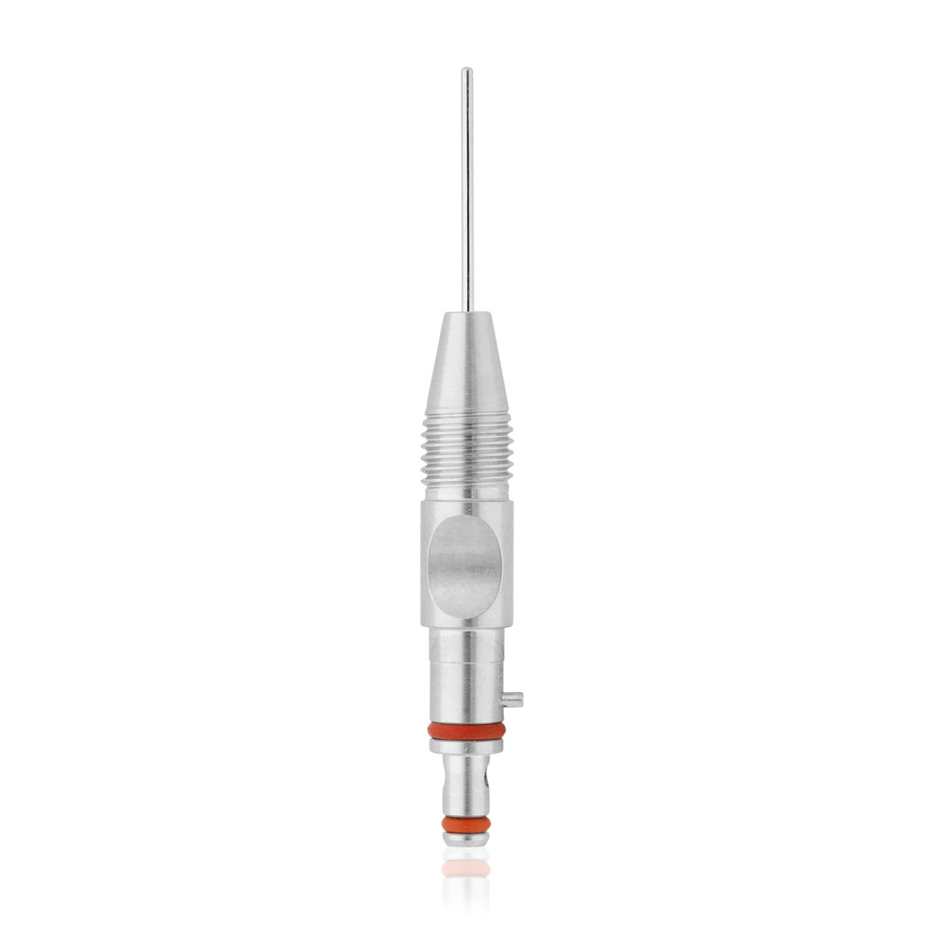 Punta I/A, recta, funda metálica integrada 16G
