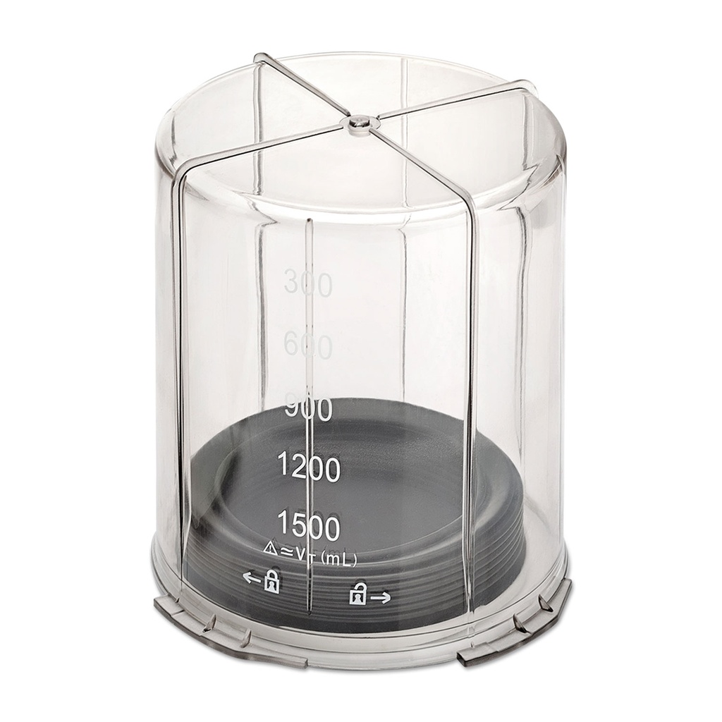 [E21301508] Couvercle à soufflet 300 - 1500 ml (avec sachet plié)