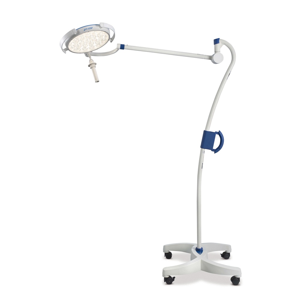 Lámpara de trabajo LED Mach 150, modelo con trípode oscilante, 100.000 LUX 