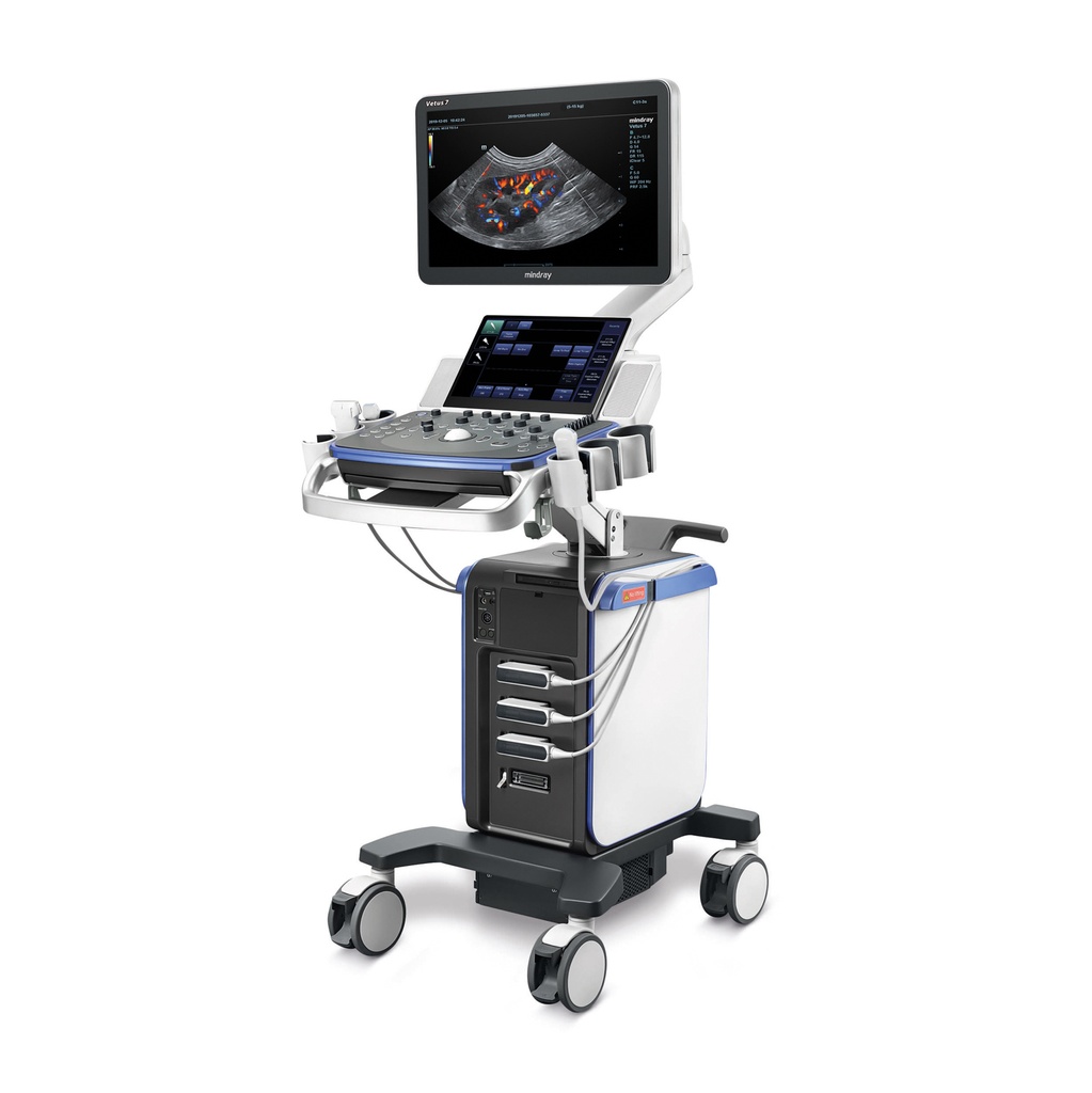 Special offer: Vetus 7 Expert - in a special offer package with 3 probes: Micro-convex: 2.6-12.8 MHz (C11-3s / Art. No. 305056), Linear T-shaped: 4.4-13.5 MHz (L12-4s / Art. No. 305057) and Phased array: 2.3-7.2 MHz (P8-2s / Art. No. 305058)
