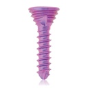 Tornillo de bloqueo de titanio Ø1,2 x L 6mm, multidireccional, magenta, Torx 6, autoperforante, autorroscante
