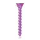Tornillo de bloqueo de titanio Ø1,2 x L 10mm, multidireccional, magenta, Torx 6, autoperforante, autorroscante