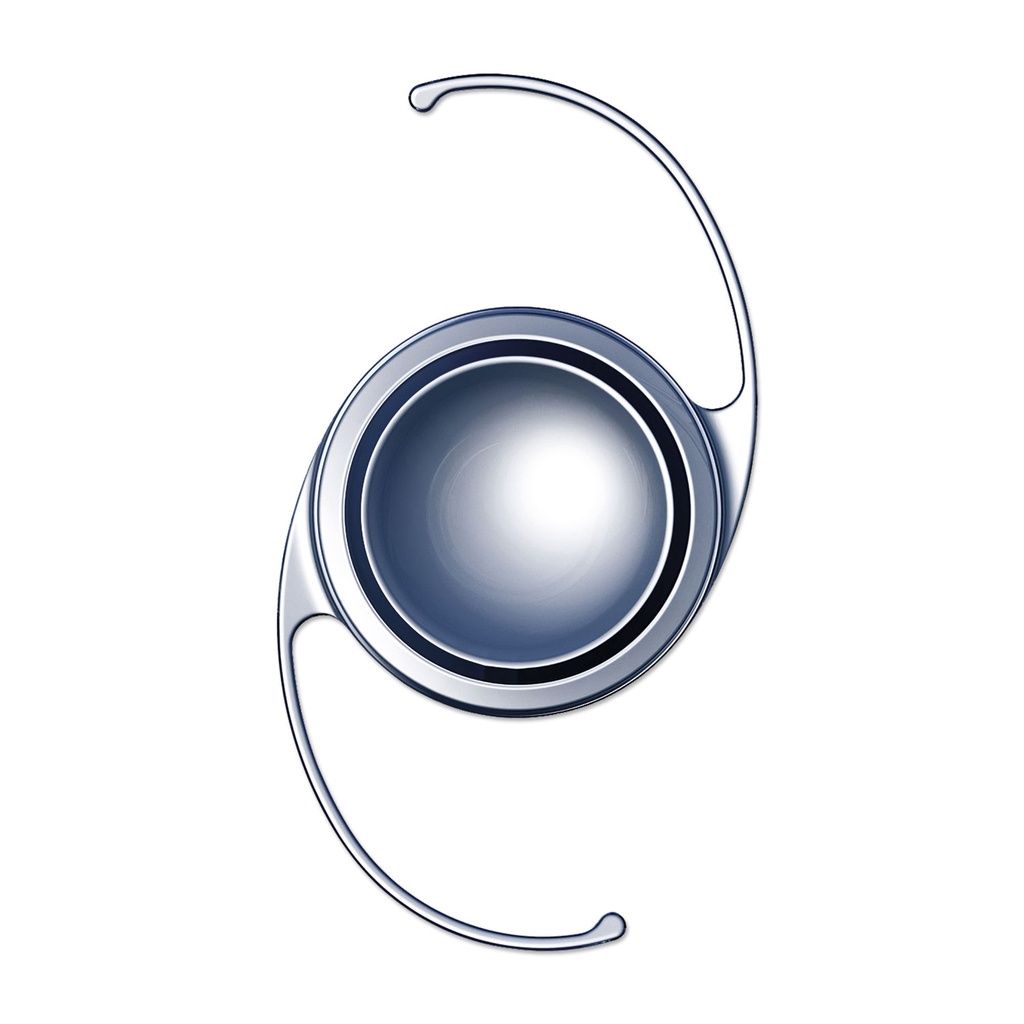 [329306] Lente intraocular canina rígida, 14 mm