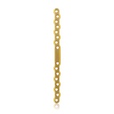 Plaque osseuse EickLoxx S-Type 16 trous, 182 x 12 x 4,5 mm, titane or