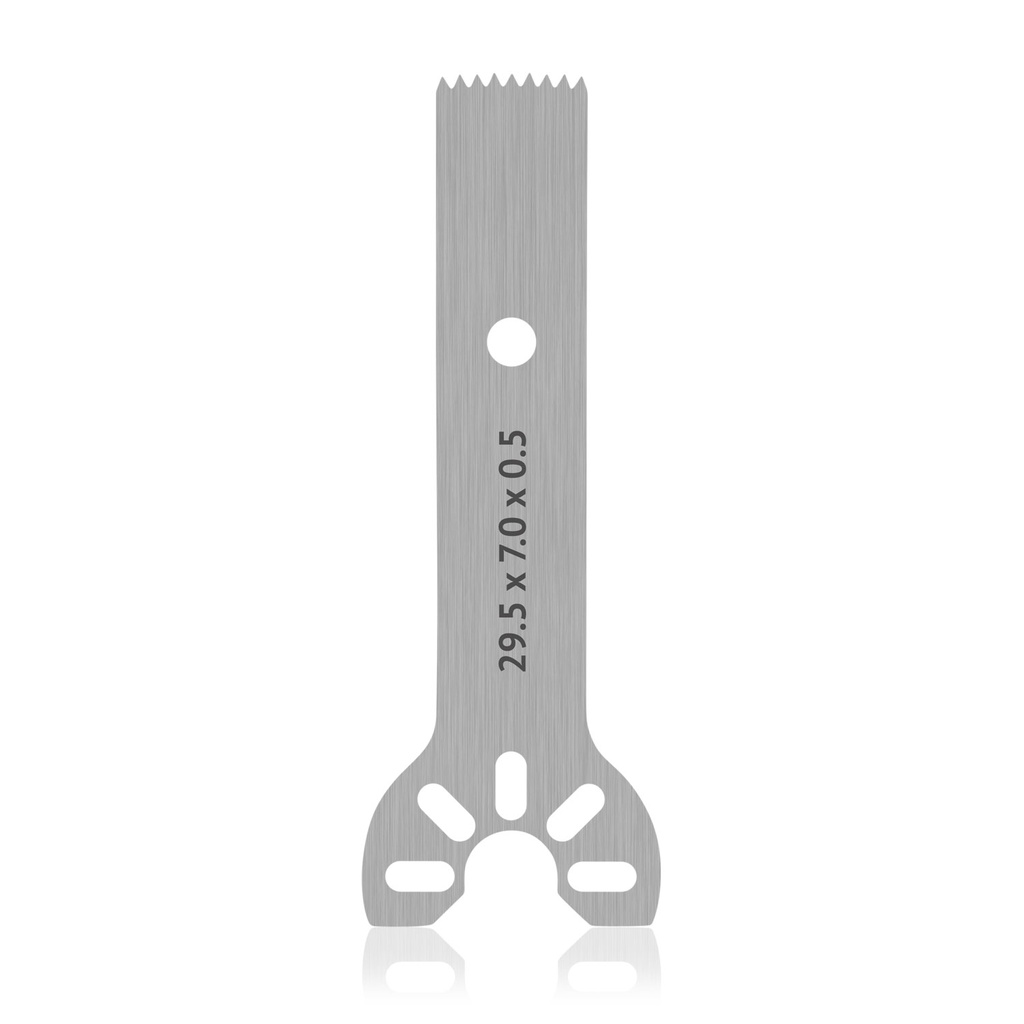 [199542] Lame de scie à attachement Stryker, L 29,5 x l 7 x H 0,5 mm