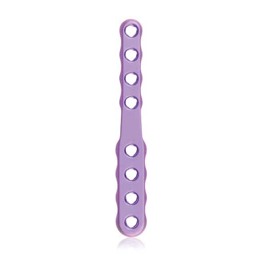 [197923] EickLoxx Small Contour plaque de cricket2.2, 4+4 trous, système 1,7/2,3 mm, magenta, 6-8 x 55 mm