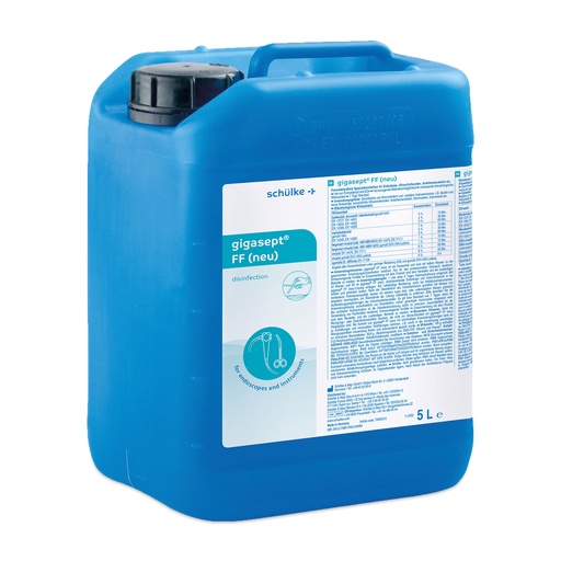 [307320] Schülke gigasept FF new, 5 l canister, manual disinfection of surgical and sensitive medical instruments