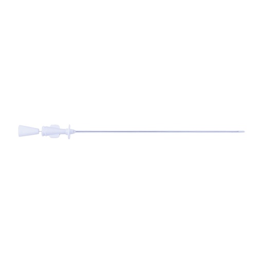 [451013] Sonda urinaria EICKEMEYER HC para gatos, L 130 mm, Ø 1,3 mm / 4F, con mandarina, estéril, 12 uds./paquete.