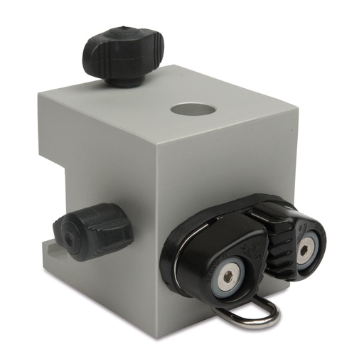 [603802] Fixation block, for round material with 12 mm diam.200 007 70x70x70 mm