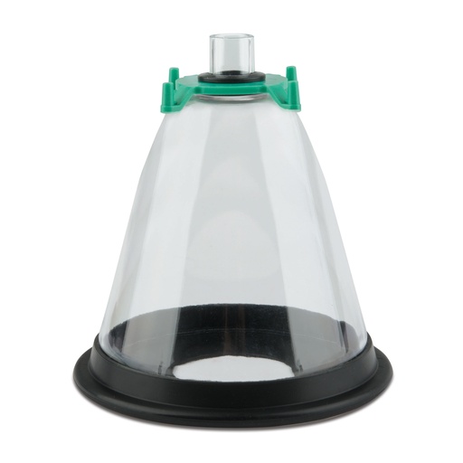 [215405] Máscara anestesia de plexiglás - tamaño 5 DE=110mm, apertura 42mm, A=97mm