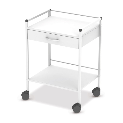 [625084] Mesa auxiliar ECO 83 cm con un cajón