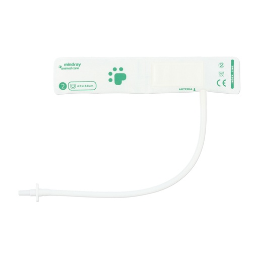 [321904] Manguito de presión arterial, tamaño 2: 4 - 8 cm, para todos los monitores LifeVet y Mindray