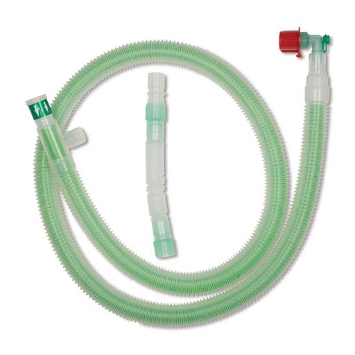 [212719] Patientslange Coaxial Ø 22 mm / L 160 cm. Swivel konnektor 22M/15F 