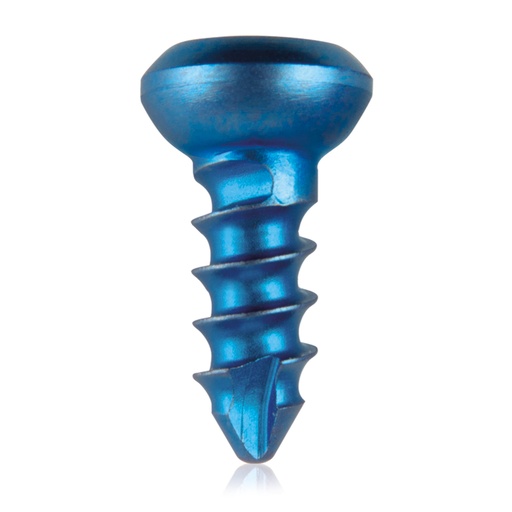[191126] Tornillo de cortical Ø 2,4 mm, L=6 mm, autorroscante, titanio
