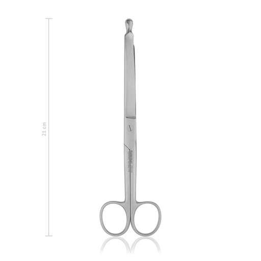[119021] Tijera de enterotomía botonadas, 21 cm