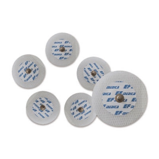[321043] Électrodes ECG jetables, 30/paquet Ø 50 mm, gel solide
