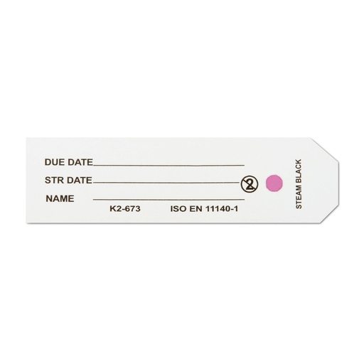 [502400] Etiquetas para contenedores pequeños con indicador, paquete de 100 etiquetas 57 x 17 mm