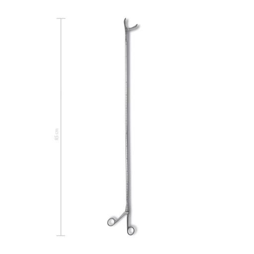 [872185] Pince à corps étrangers non flexible modèle rallongé, 65 cm