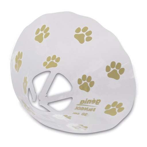 [220004] Collar Isabelino FUNCOL, 20, amarillo, caja con 12 collares