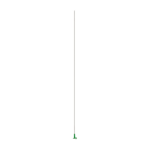 [451221] Sonda urinaria, 2,1 x 500 mm, plástico, cono Luer, verde, estéril