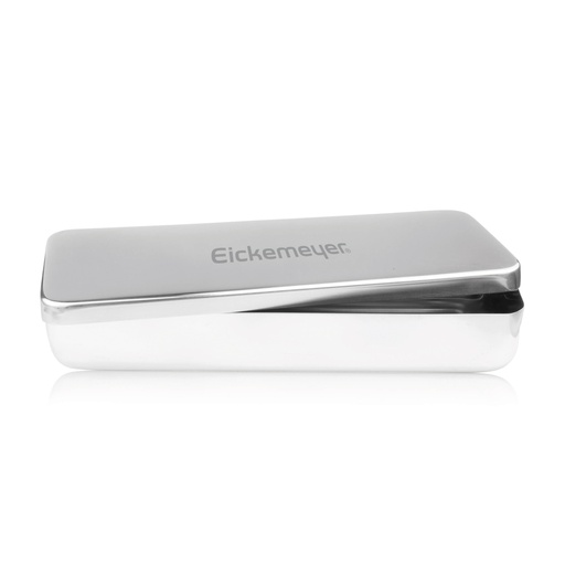 [517030] Contenedor de instrumentos. 30 x 12,5 x 5 cm, acero inoxidable, con tapa