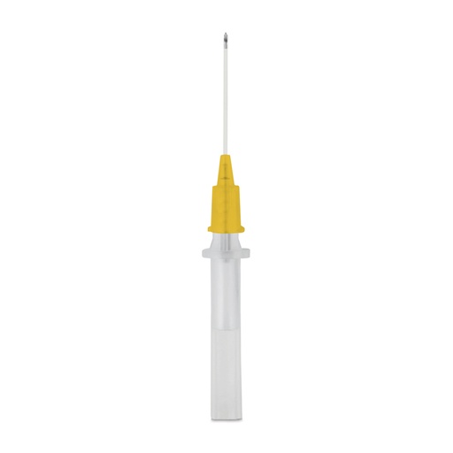 [050005] JELCO canúla I.V. amarillo 24/G, 50 pzas